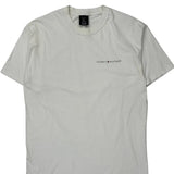 Tommy Hilfiger T-Shirt - Large White Cotton
