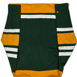 St. Norbert Champion Striped Hoodie - Medium Green Cotton