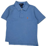 Age 4 Polo By Ralph Lauren Polo Shirt - Small Blue Cotton