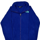 Age 7 The North Face Fleece Jacket - Small Blue Polyester
