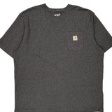 Carhartt T-Shirt - 2XL Grey Cotton