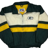 Packers Locker Line Football Windbreaker - 2XL Green Polyester