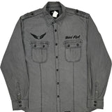 Hard Rock Cafe Graphic Shirt - 2XL Grey Cotton