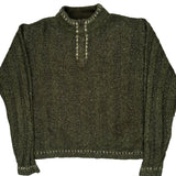Woolrich Jumper - Large Green Wool Blend