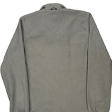 Camel Fleece Jacket - Large Grey Polyester