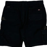 Dickies Cargo Shorts - 37W 10L Black Cotton
