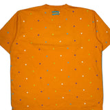 Coogi Graphic T-Shirt - 4XL Orange Cotton