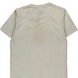 Hard Rock Cafe Graphic T-Shirt - Medium Cream Cotton