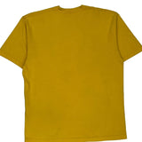 Carhartt T-Shirt - Large Yellow Cotton