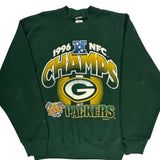 Green Bay Packers Nfl Sweatshirt - Large Green Cotton