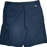 Dickies Cargo Shorts - 37W 11L Navy Cotton