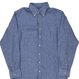 Spier & Mackay Slim Shirt - Large Blue Linen