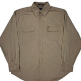 Tommy Hilfiger Shirt - Large Beige Cotton