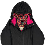 Age 16 The North Face Floral Jacket - XL Black Polyester