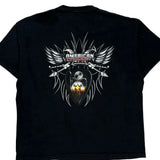 Motorcycle American Chopper Graphic T-Shirt - XL Black Cotton