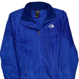 The North Face Fleece - Large Blue Polyester