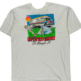 Hanes T-Shirt - XL White Cotton Blend