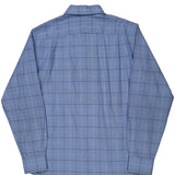 Tommy Hilfiger Checked Shirt - Medium Blue Cotton