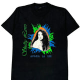 Made In USA Single Stitch Tejano & Country Screen Stars Graphic T-Shirt - Large Black Cotton Blend