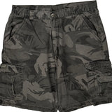 Wrangler Camo Cargo Shorts - 34W 10L Camo Cotton