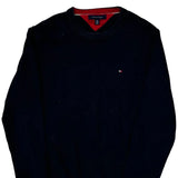 Tommy Hilfiger Jumper - Large Black Cotton