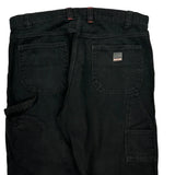 Unbranded Carpenter Trousers - 35W 30L Black Cotton
