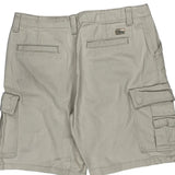 Timberland Cargo Shorts - 34W 8L Beige Cotton
