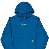 Carhartt Hoodie - Large Blue Cotton