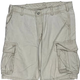 Levis Cargo Shorts - 36W 10L Beige Cotton