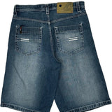 Lot 29 Denim Shorts - 36W 12L Blue Cotton
