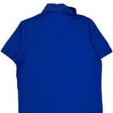 Tommy Hilfiger Slim Fit Polo Shirt - Large Blue Cotton