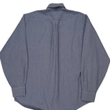 Tommy Hilfiger Checked Shirt - Large Blue Cotton