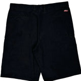 Dickies Shorts - 36W 11L Black Polyester Blend