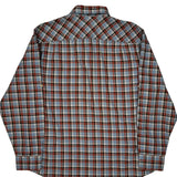 Timberland Checked Flannel Shirt - Large Multicoloured Cotton