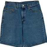 Levis Denim Shorts - 33W 9L Blue Denim