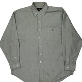 Ralph Lauren Shirt - Large Grey Cotton