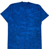 Made In USA Single Stitch Fruit Of The Loom T-Shirt - XL Blue Cotton Blend