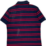 Tommy Hilfiger Striped Polo Shirt - XL Navy Cotton