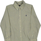 Ralph Lauren Checked Shirt - Small Blue Cotton