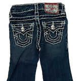 Age 2 True Religion Contrast Stitch Jeans - 2XS Blue Denim