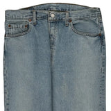501 Levis Jeans - 32W 30L Light Wash Cotton
