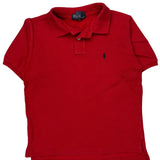 Age 7 Polo By Ralph Lauren Polo Shirt - Small Red Cotton