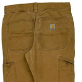 Carhartt Double Knee Carpenter Trousers - 31W 30L Brown Cotton