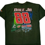 Dale Jr 88 Chase Authentics Nascar T-Shirt - XL Green Cotton