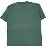 Blank Fruit Of The Loom Single Stitch T-Shirt - XL Green Cotton