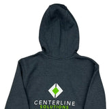 Centerline Solutions Carhartt Hoodie - Small Gray Cotton Blend