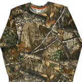 Realtree Long Sleeve T-Shirt - Large Camo Cotton