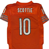 Chicago Bears, Age 10-12 Reebok Nfl Football Jersey - Medium Orange Polyester