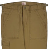 Levis Cargo Trousers - 36W 30L Brown Cotton