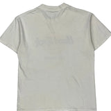 Las Vegas Hard Rock Cafe Graphic T-Shirt - Large White Cotton
